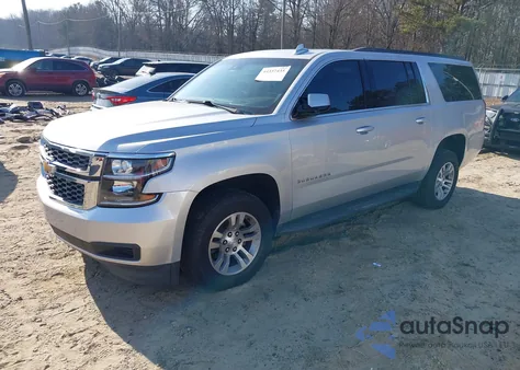 2019 Chevrolet Suburban Lt z USA, uszkodzony, nr VIN 1GNSKHKC3KR199382
